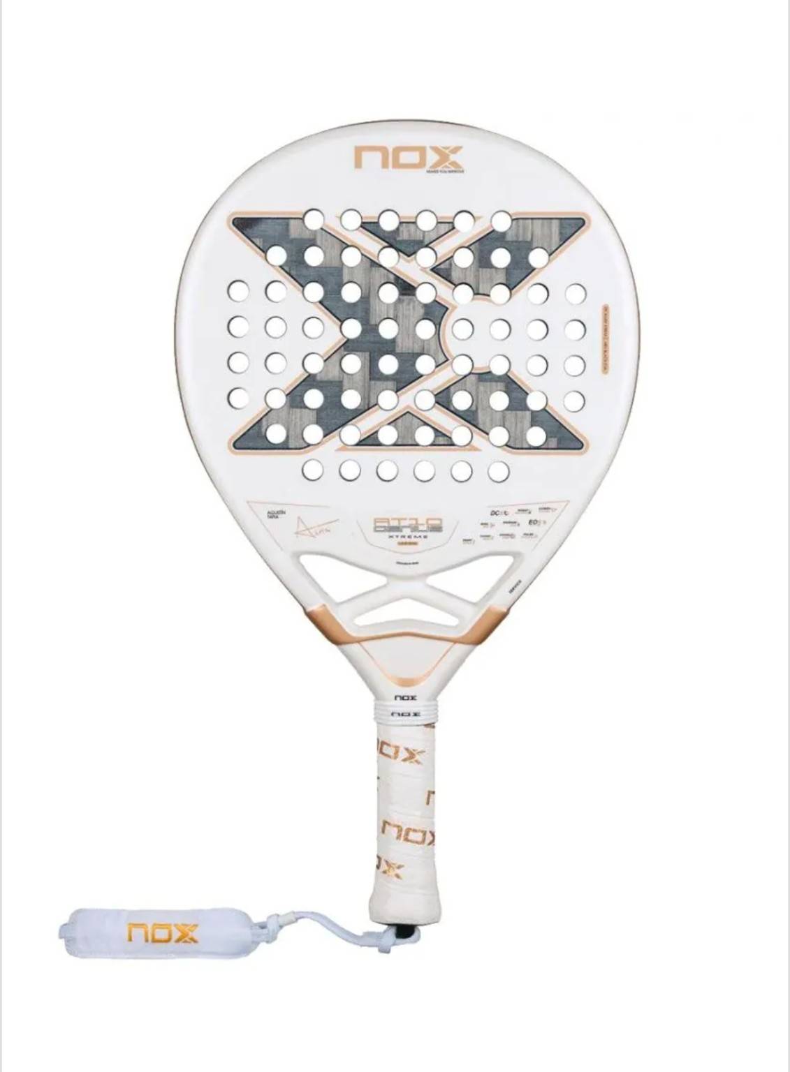 Pala NOX AT10 Genius 12K Alum XTREM 2026 Agustín Tapia